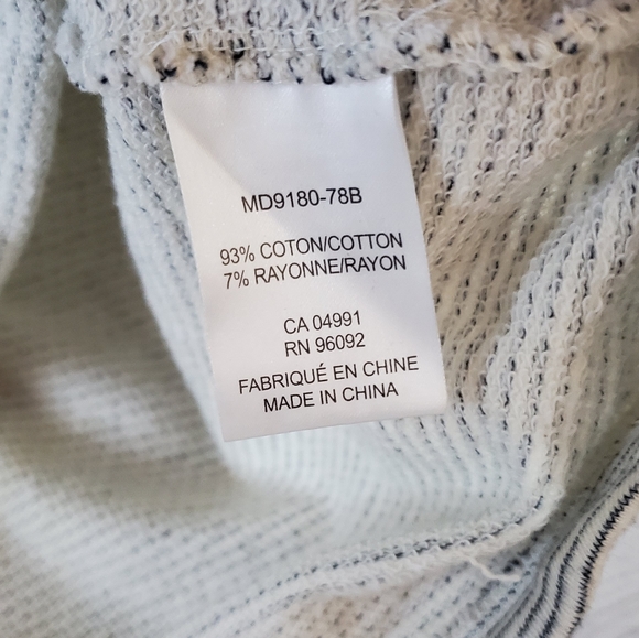 DALIA Grey Striped A-Line Dress Size Small - Picture 5 of 6